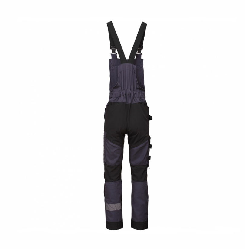Thumbnail: Work Bib Pants MASHUP Navy 4WAY Stretch