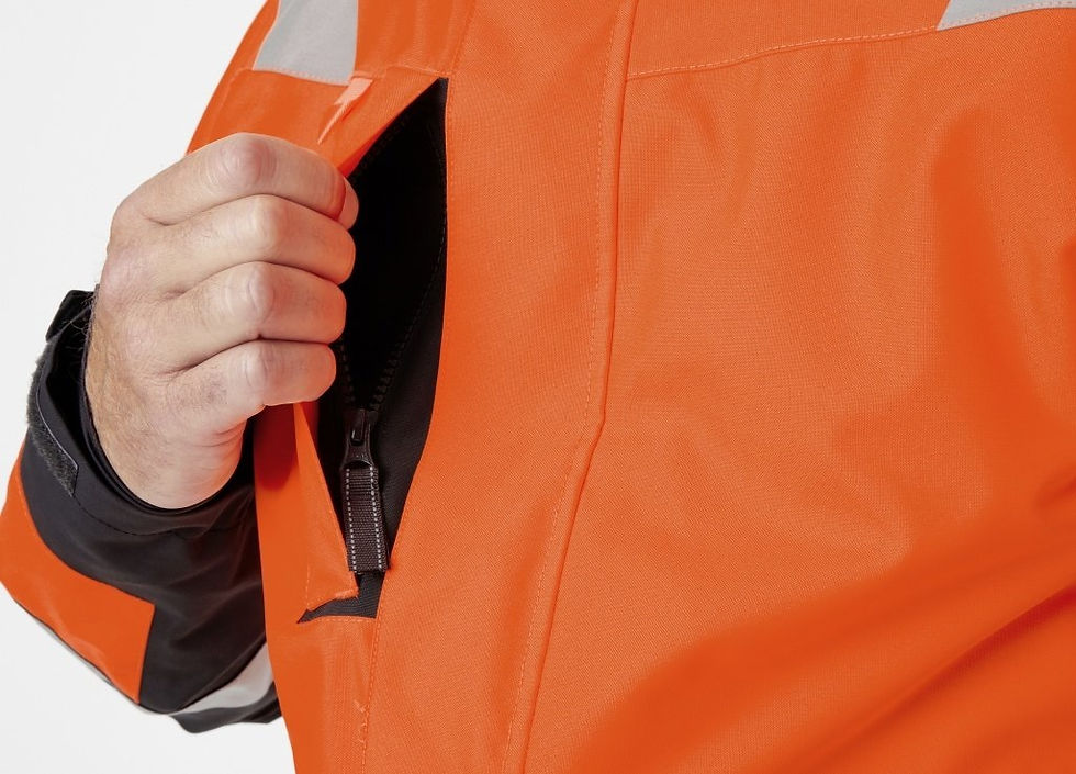 Thumbnail: HELLY HANSEN ALNA 2.0 HI VIZ WATERPROOF SHELL JACKET 71195