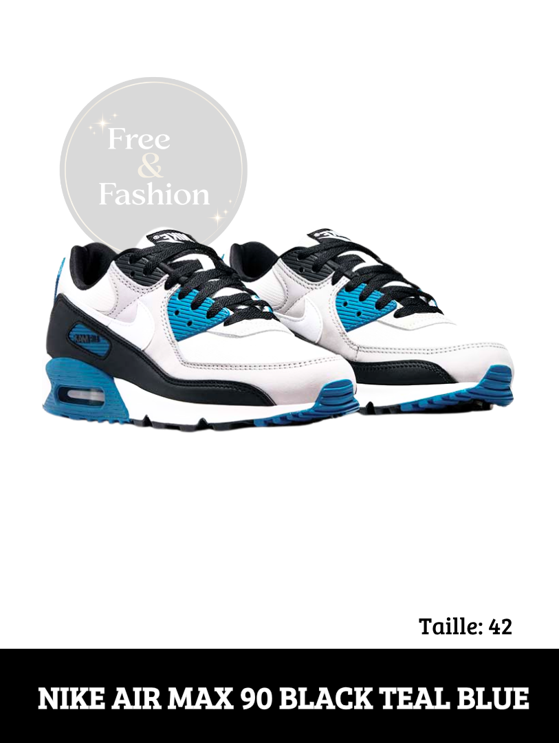 Miniature : NIKE air max 90 black teal blue