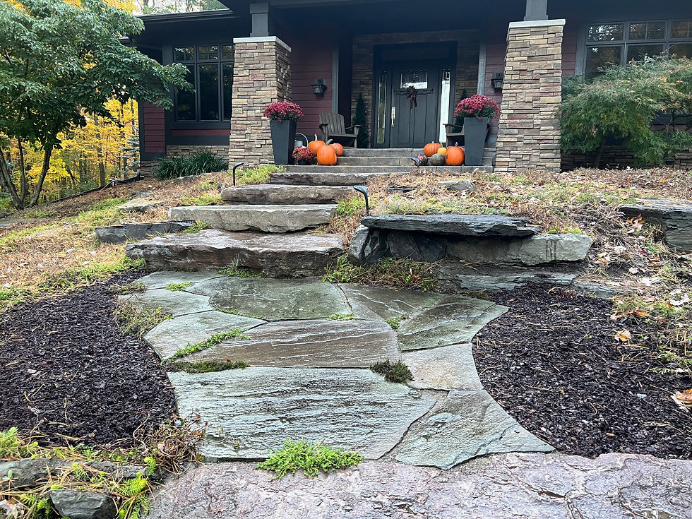 Flagstone Walkway