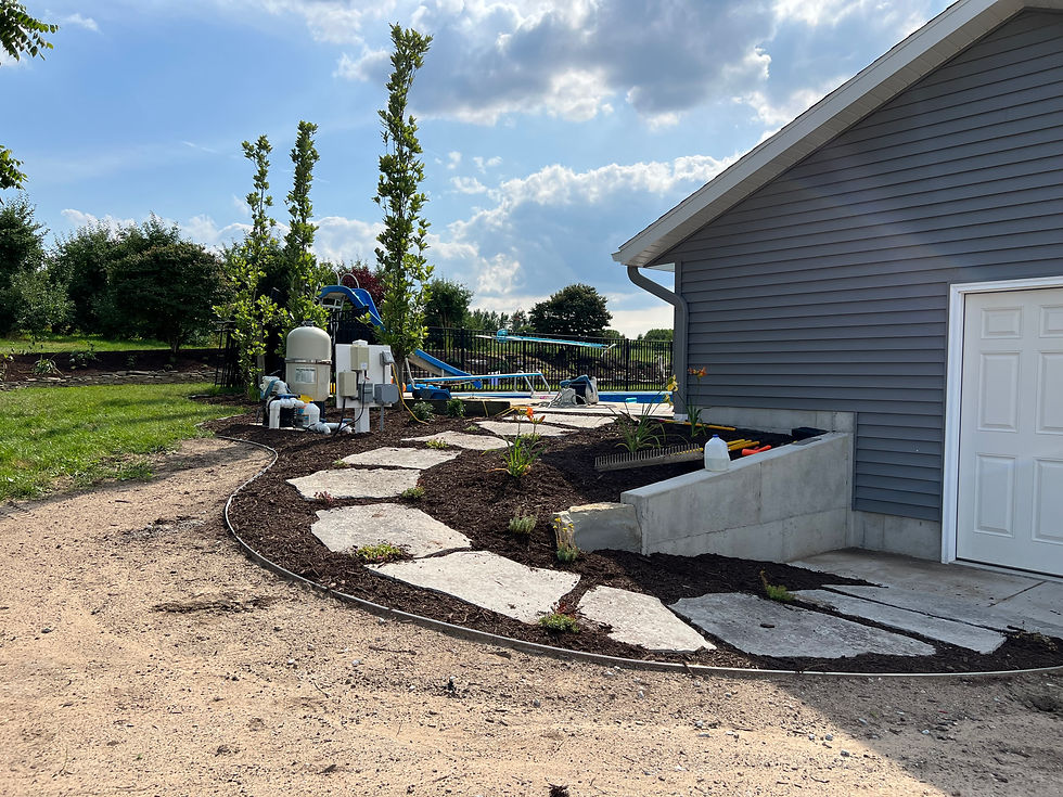 Flagstone Walkway