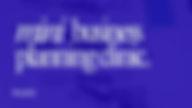 Mini Business Planning Clinic | Dripping Springs