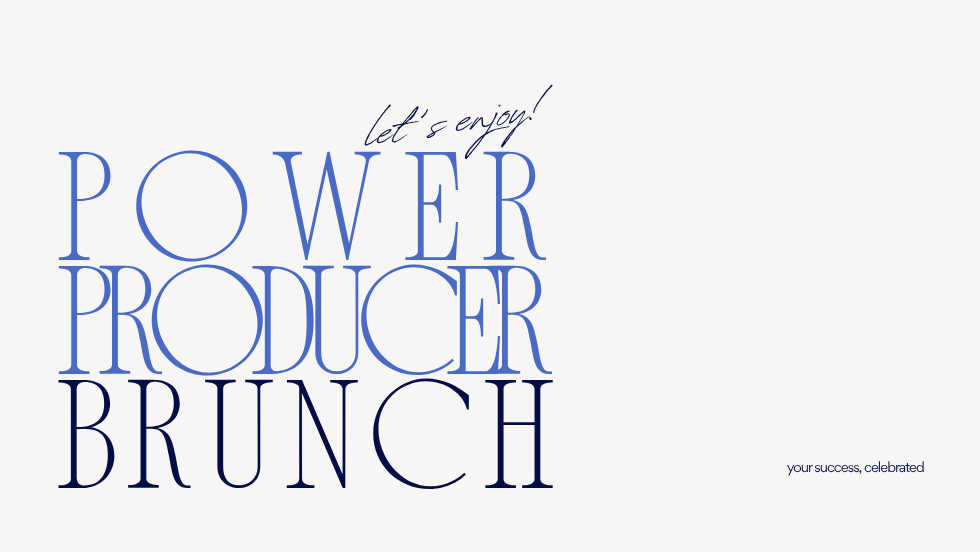 Producers Power Brunch | NWMC (invite only)