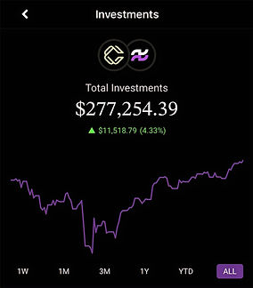 wavvest client app interface