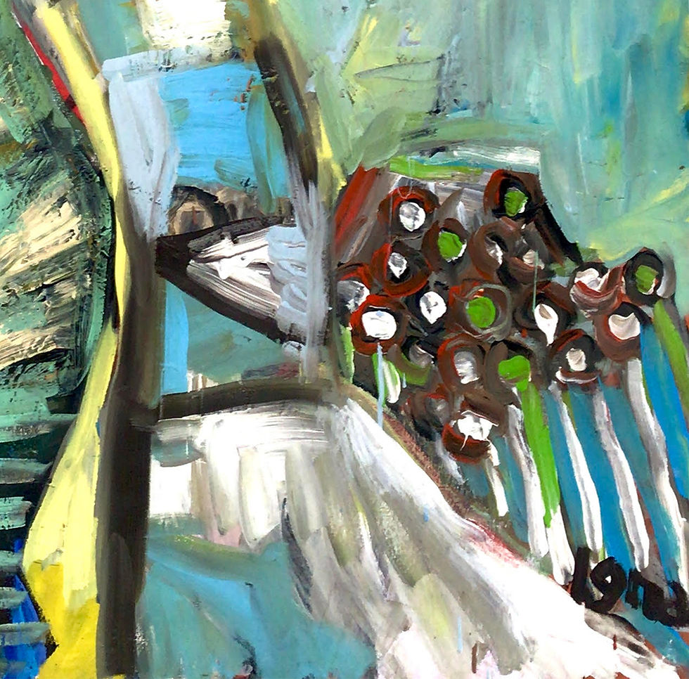 Thumbnail: Abstract painting Jose Ignacio Suarez  Acrylic on canvas contemporary art