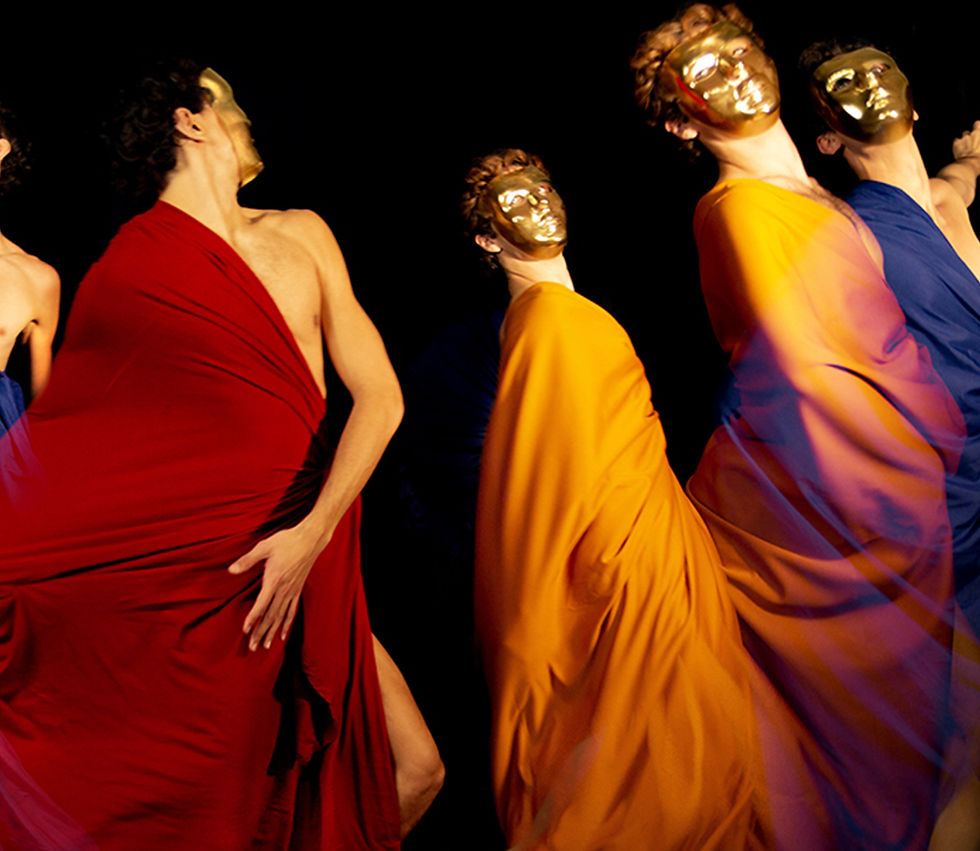 Color Photography figurative dancers contemporary art people Ricky Cohete