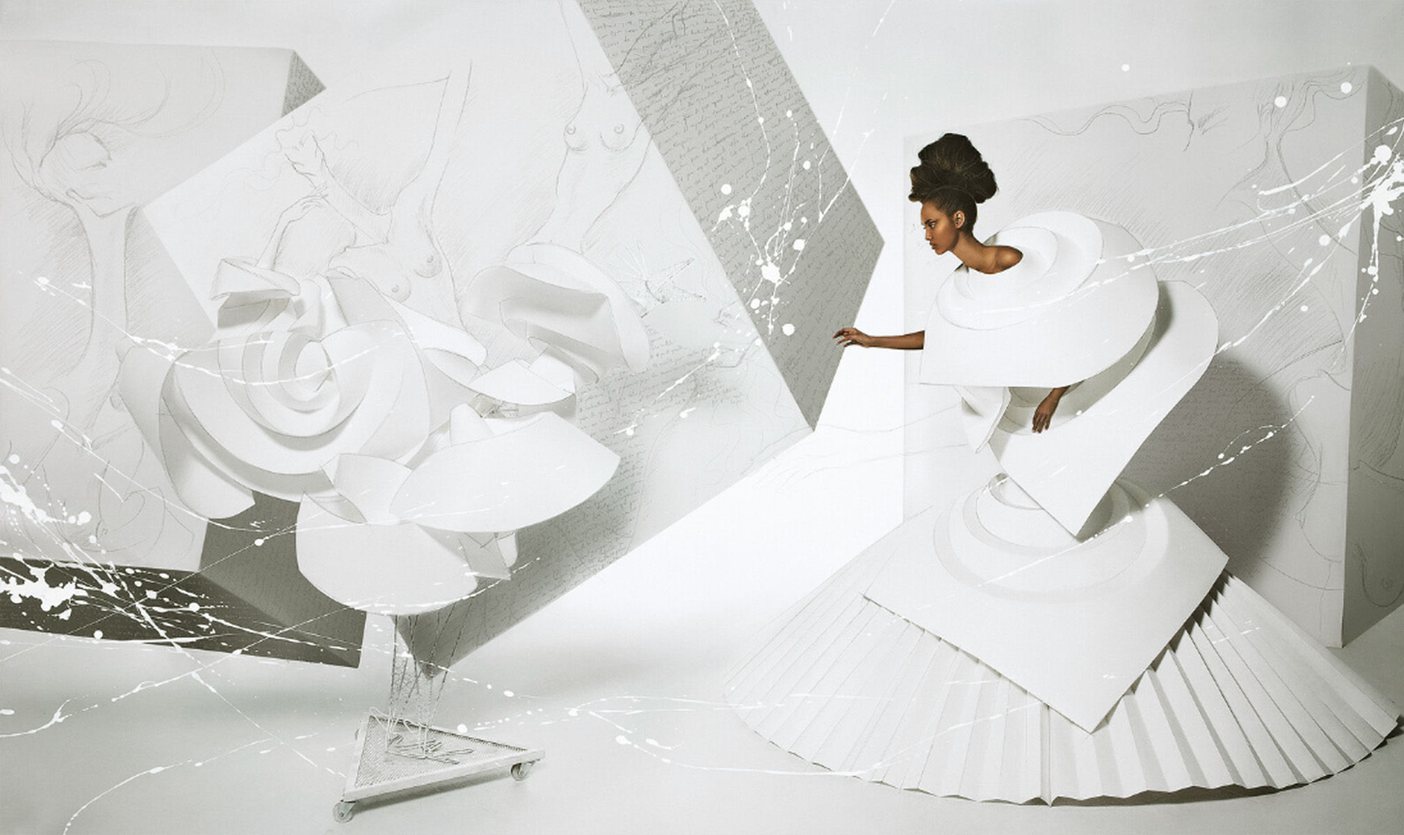 Photography Figurative Intervened ballet fashion photography efren isaza