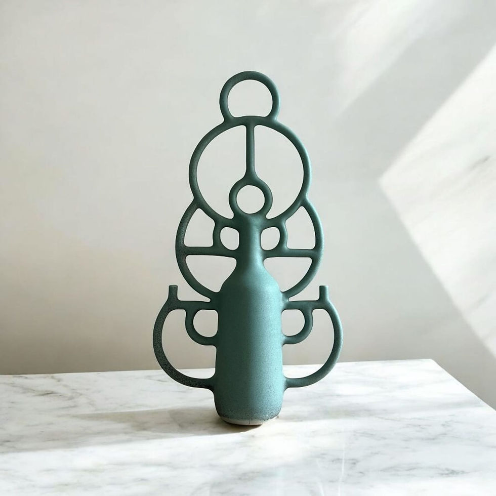 Thumbnail: Sculptures Aniana Heras Glazed stoneware abstract contemporary art
