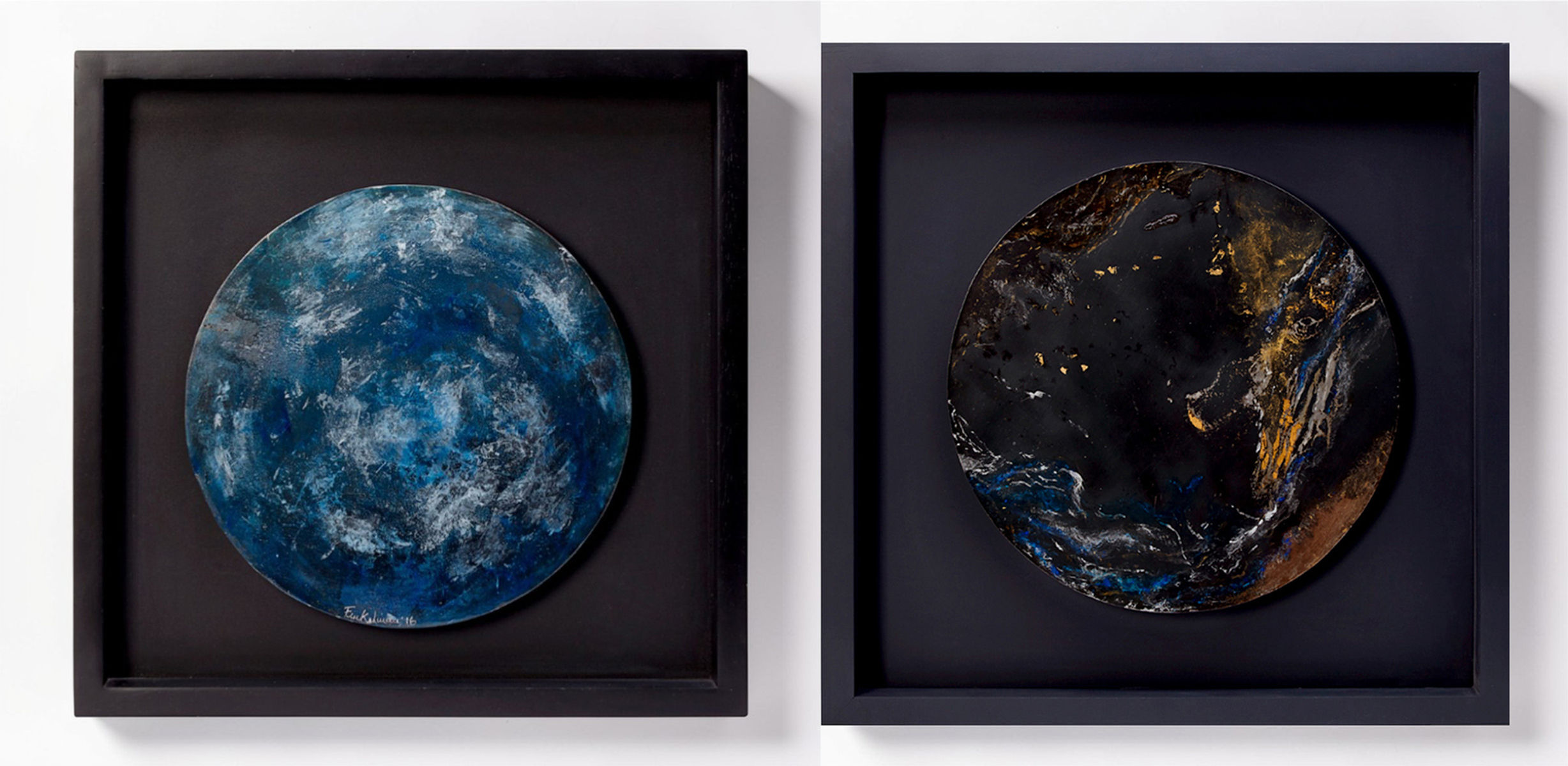 Fanny Szyller Finkelman abstract paintings contemporary art wall sculpture