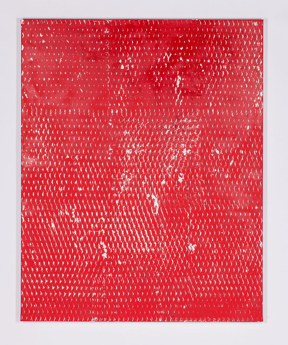 Thumbnail: Clemens Wolf, abstract paintings geometric, Oil on canvas