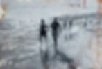Painting Landscape Oil and acrylic on canvas figurative Luigi Christopher Veggetti contemporary art
