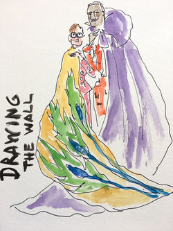 Hamish Bowles and Andre Leon Talley at the Met Gala 2018