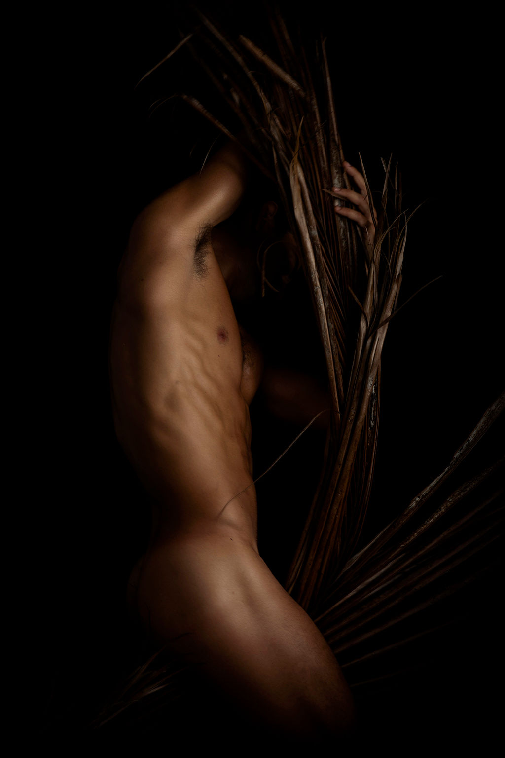 Ricky Cohete color photography male figurative still life nude contemporary