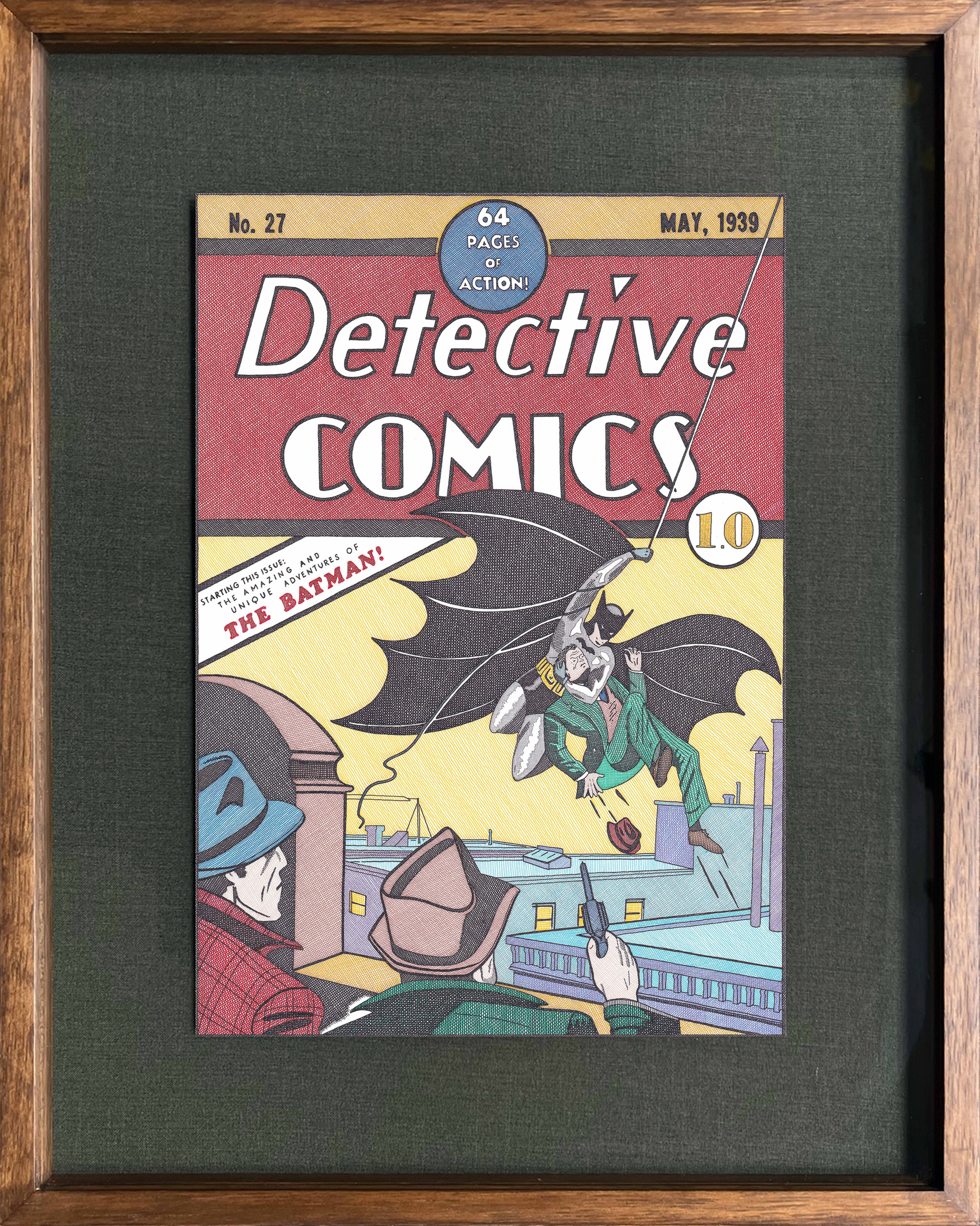 1.0 M DETECTIVE COMICS, 2023 Framed