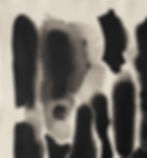 No title 2, 2018 From Works on Paper Series Black ink on paper