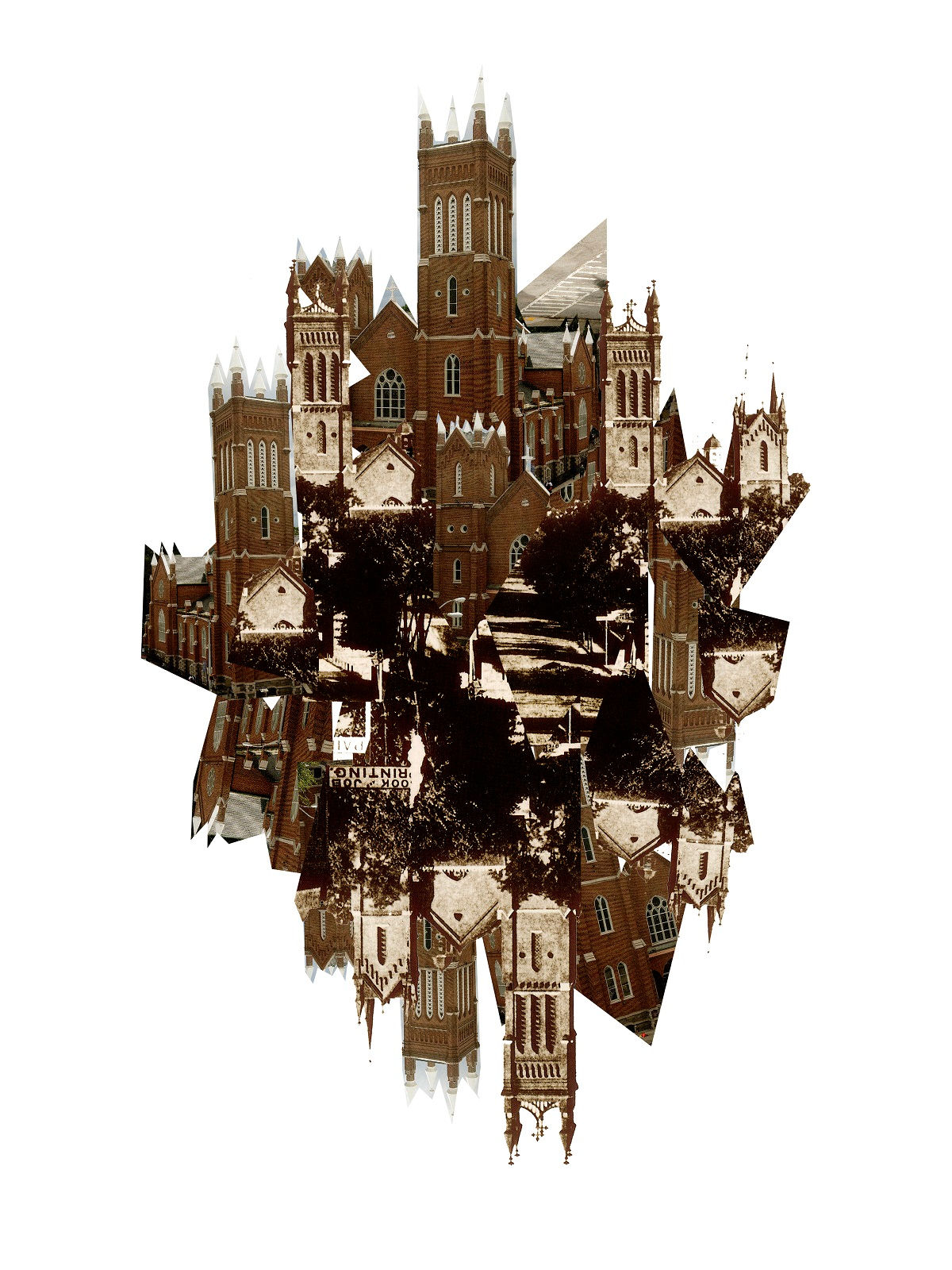 Hunter Street_From the series "Lost In Transition"_Ying Chen_2021_Color Photography_Urban Landscape_abstract