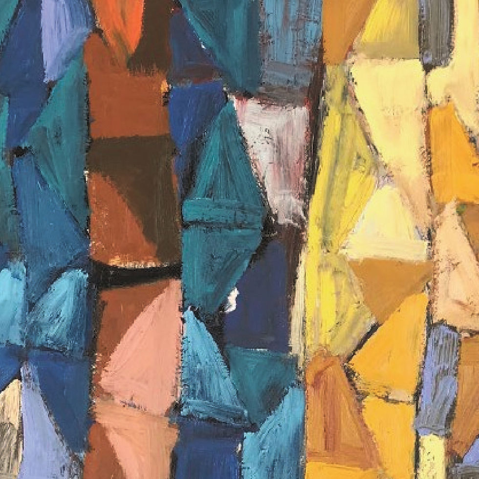 Thumbnail: Abstract painting Jose Ignacio Suarez Colors geometric contemporary