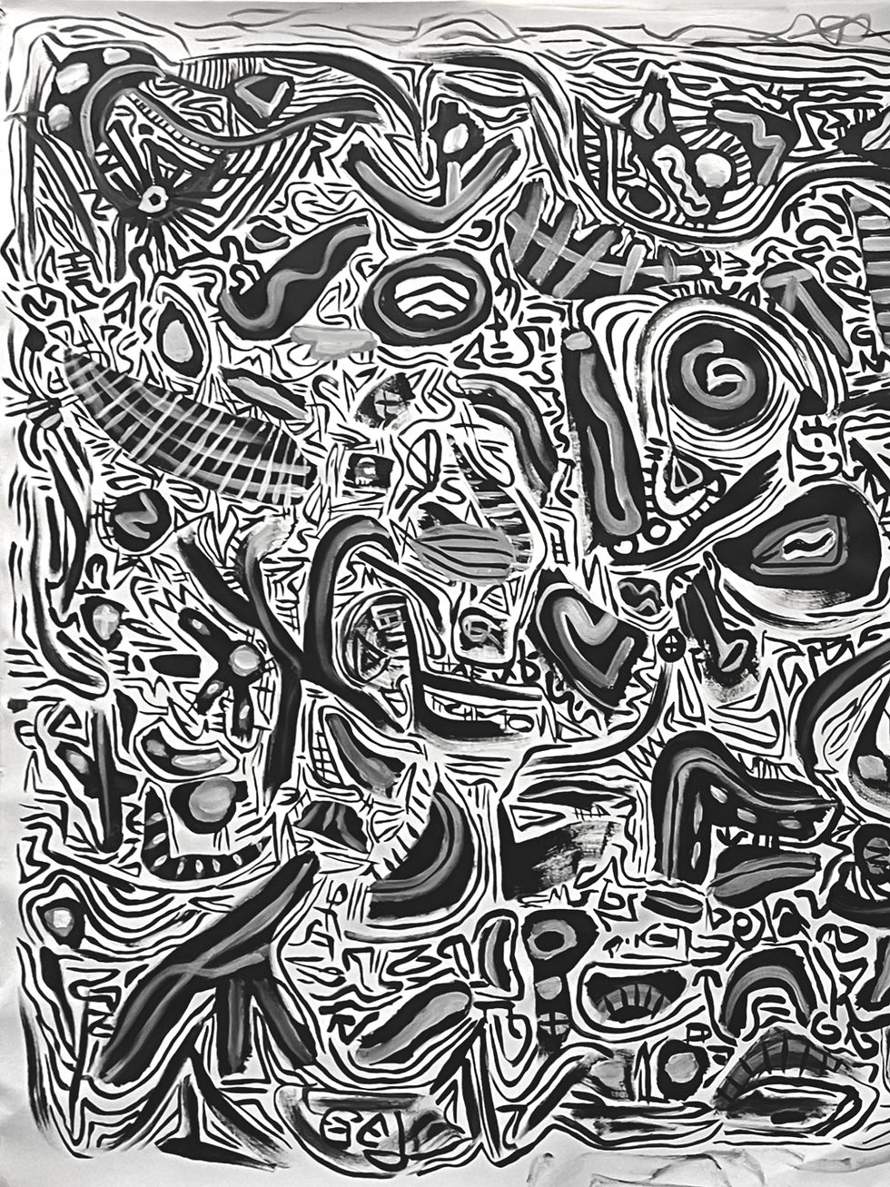 Thumbnail: Gregory Robin Abstract Paintings Acrylic on canvas contemporary art