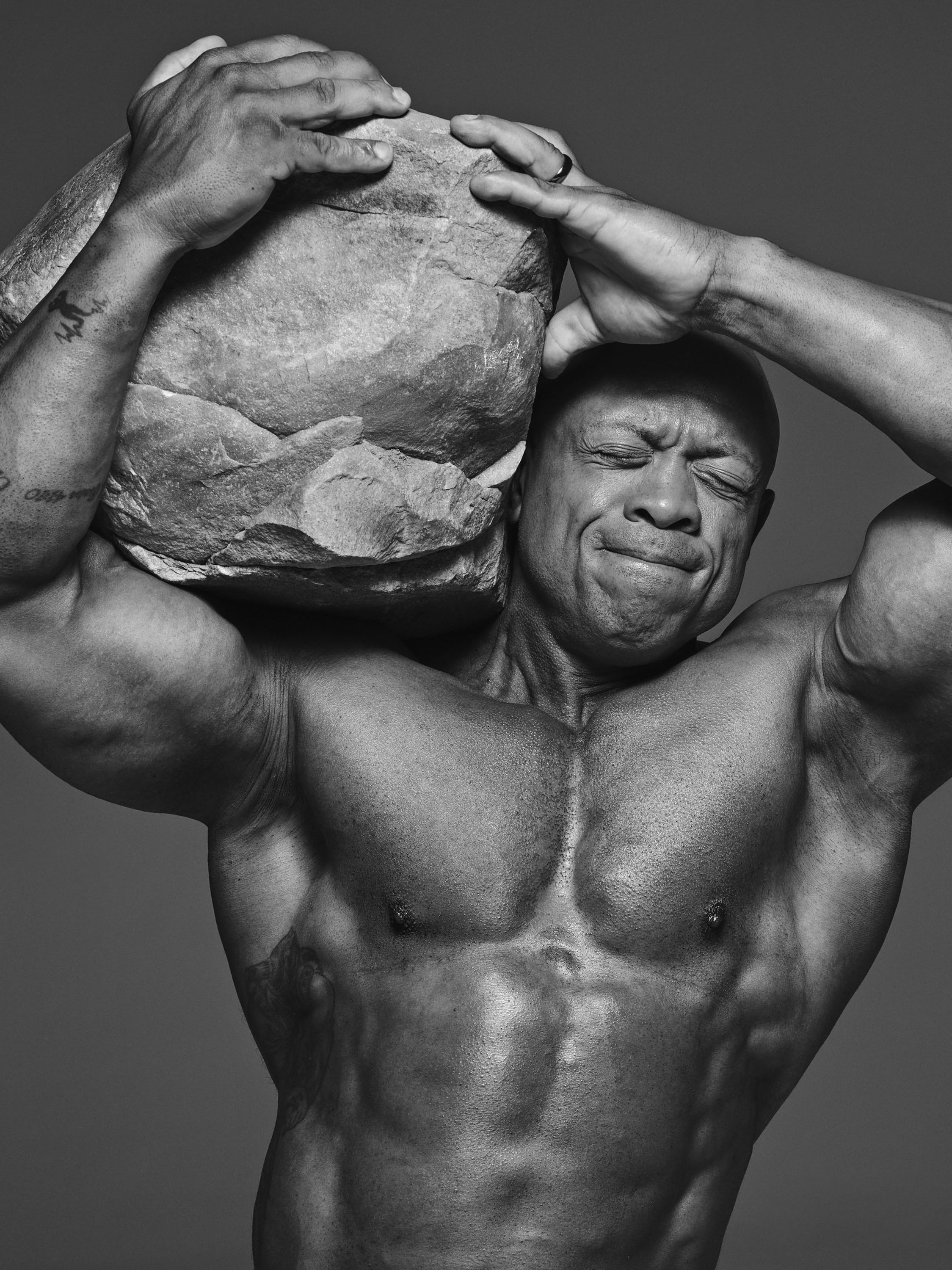 Photography black and white contemporary human figure rocks figurative Eduardo Rezende