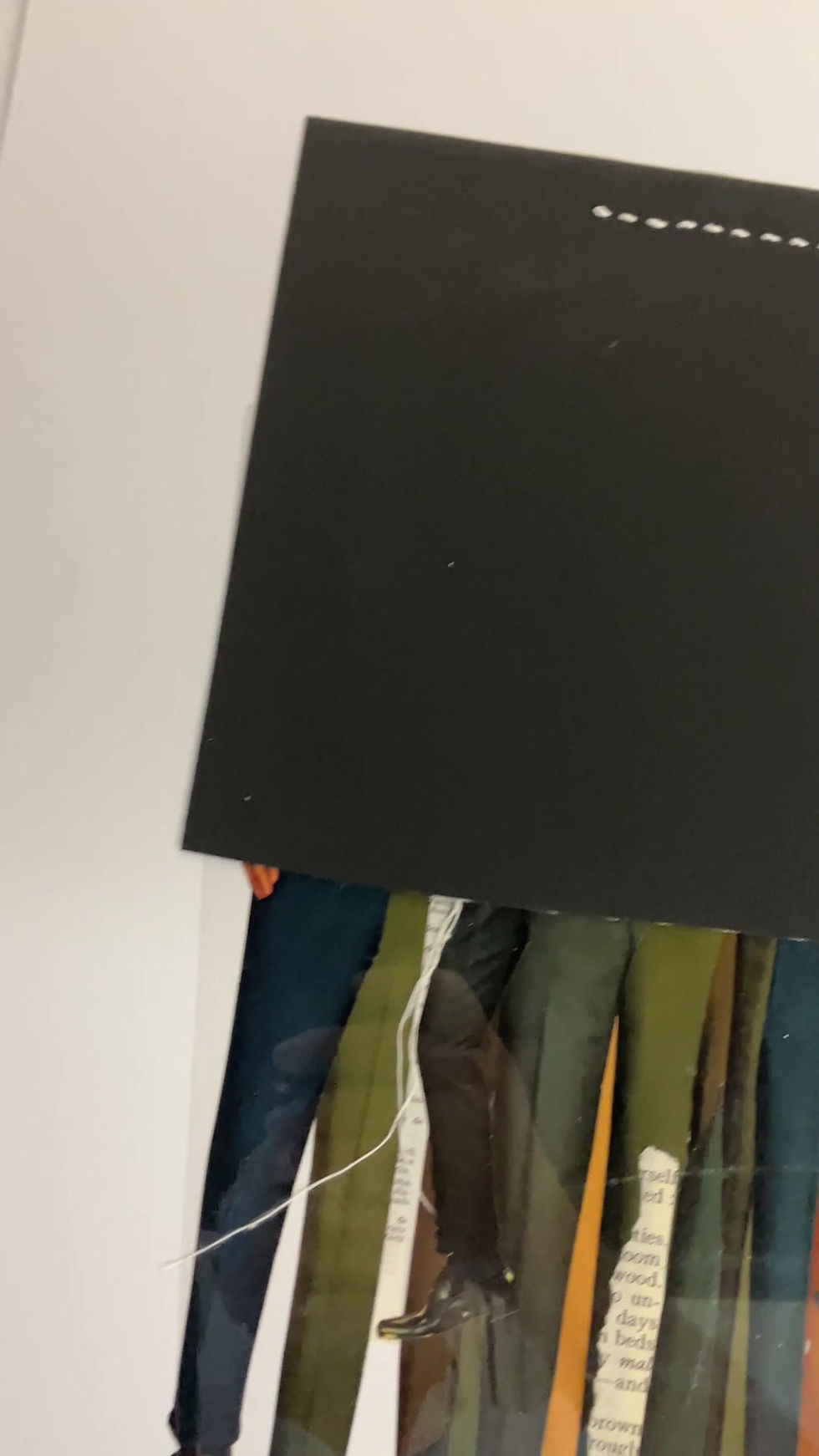 Thumbnail: Roberto Fonfria. Mix Media  Collage Contemporary, Figurtive pants human figure