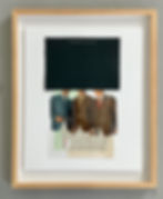 Roberto Fonfria. Mix Media Collage Contemporary, Figurtive suits human figure