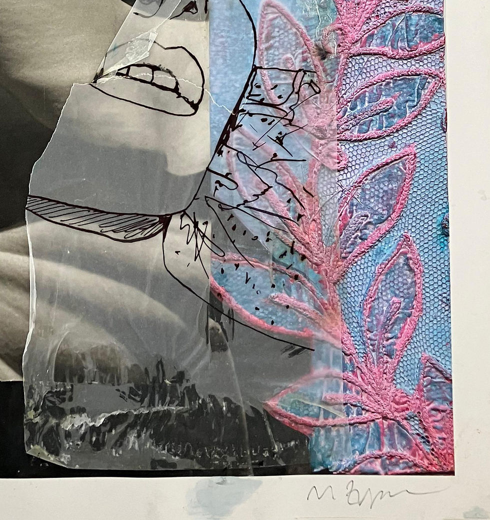 Thumbnail: figurative mixed media contemporary intervened natasha zupan