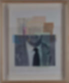 Dreams and Telepathy, 2017 (Framed) Roberto Fonfria mix media abstract contemporary