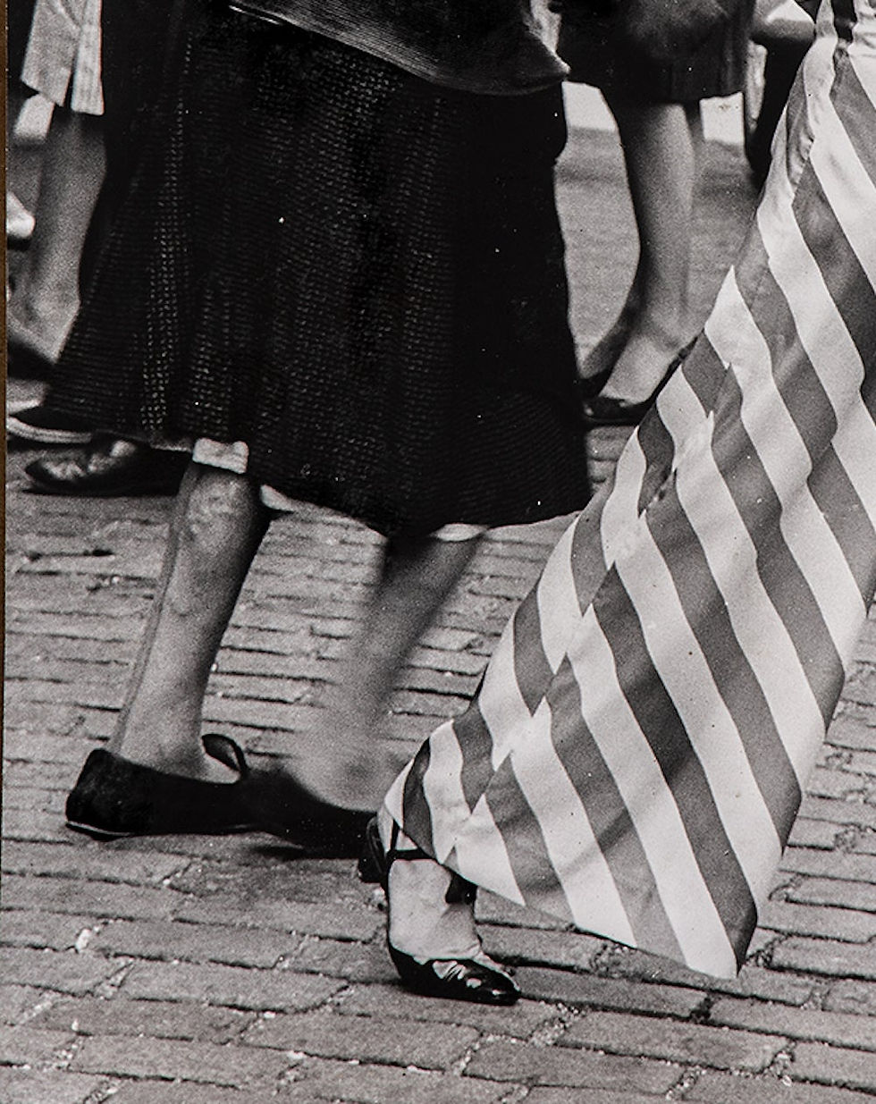 Thumbnail: Fashion on the Street, Paris, 1963. Uwe Omer fashion photography photographer  figurative woman black and white