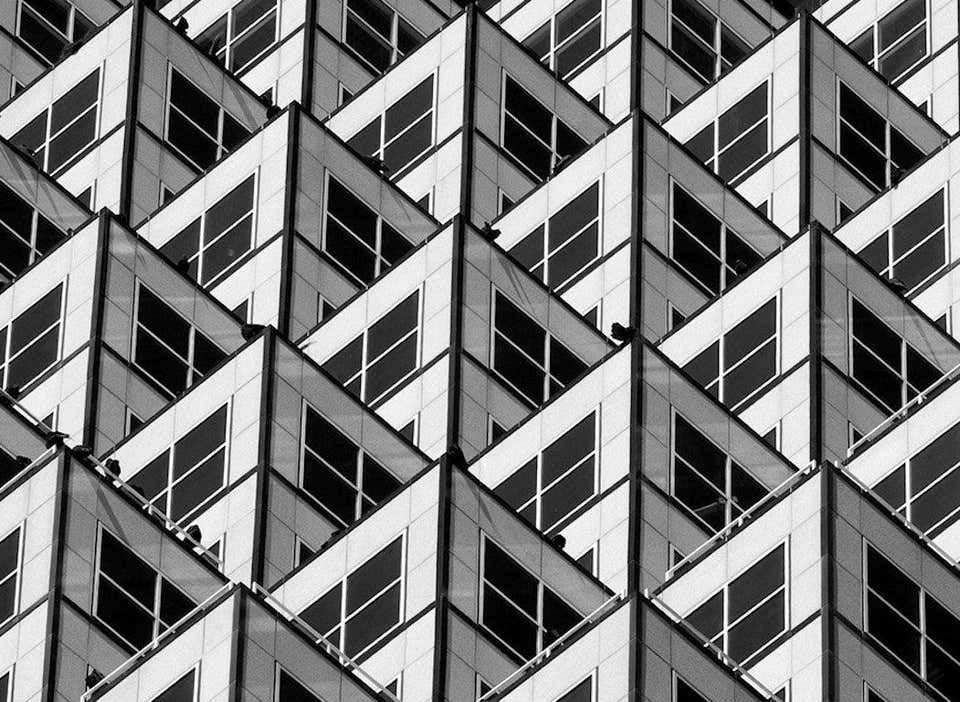 Thumbnail: Geometric pattern detail by Luca Artioli | Downtown Miami architecture abstraction | The Art Design Project