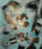 Natasha Zupan mix media color abstract contemporary figurative abstract
