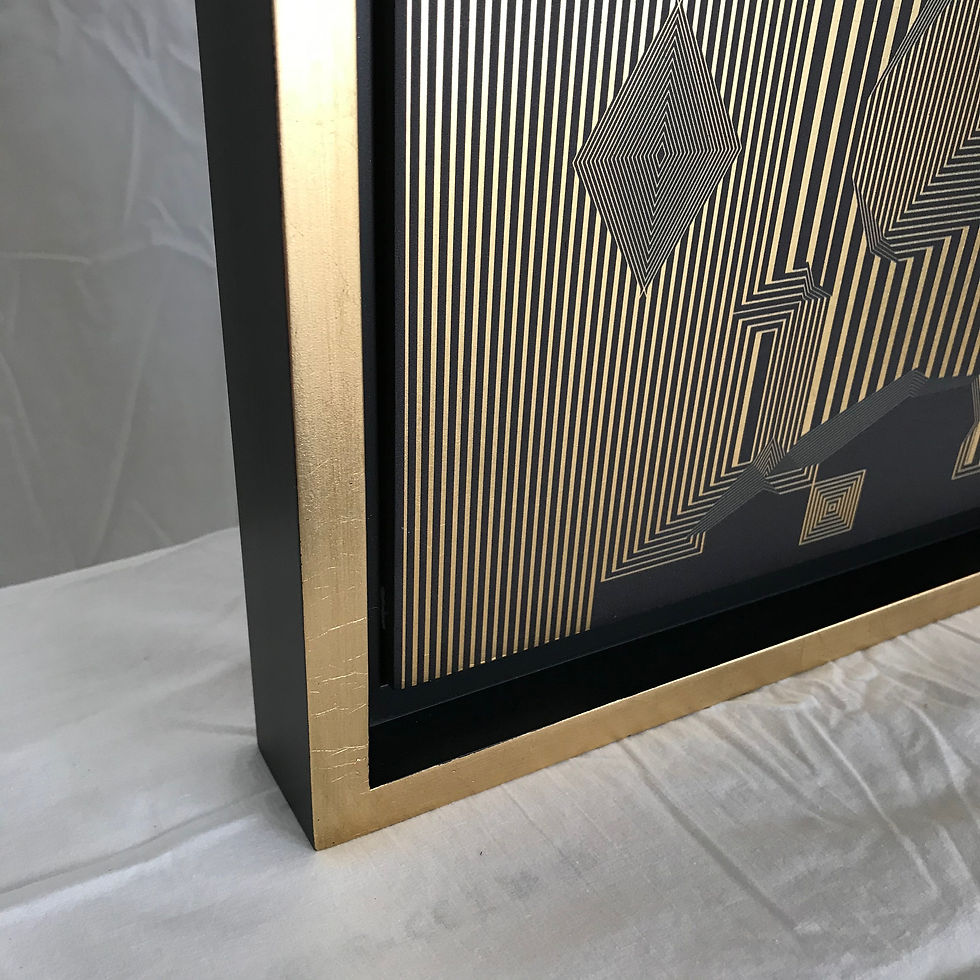 Thumbnail: Side view of Untitled 15 showing depth and handcrafted finish