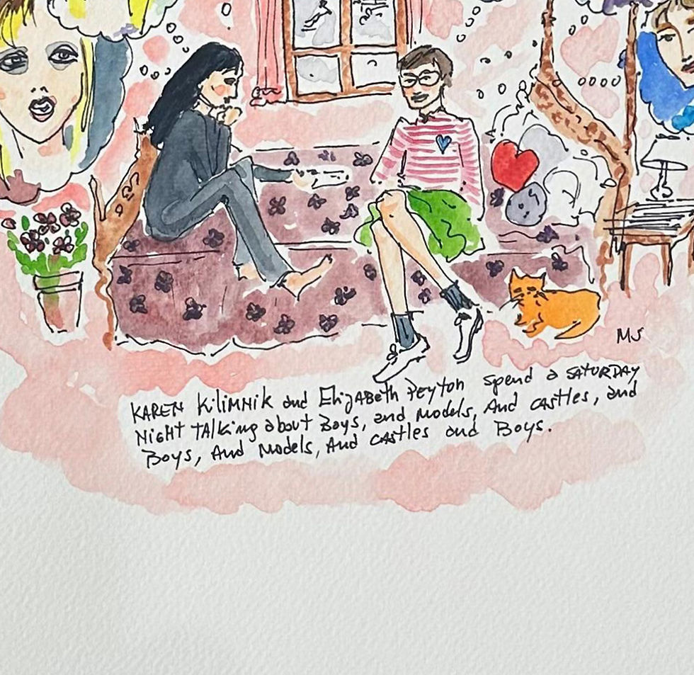 Thumbnail: Manuel Santelices drawings works on paper artists watercolors contemporary art