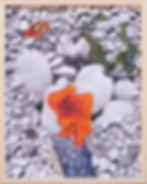 Untitled III. Painting Rodrigo Etem, nature, landscape, mixed media, Still life
