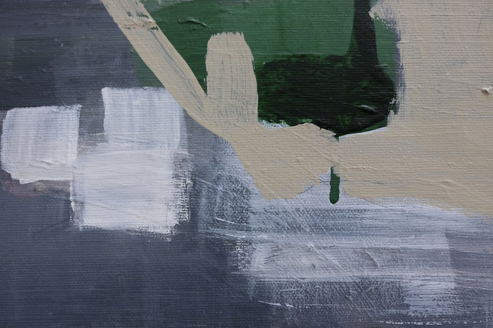 painting Unique Rita Alaoui abstract Landscape work on canvas Acrylic and oil stick on canvas contemporary art