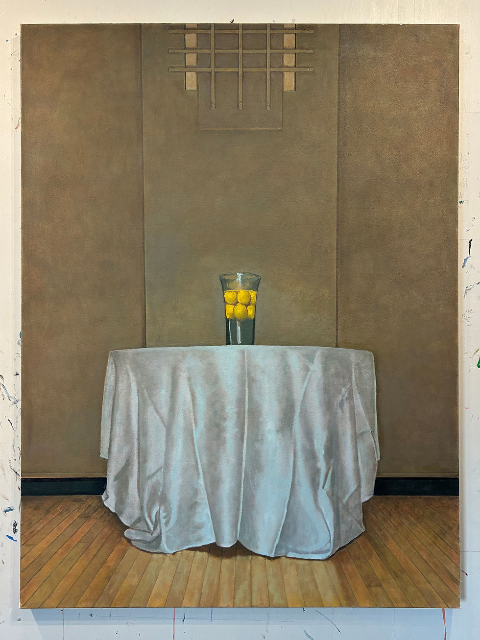 Lemons, 2019 From The Paintings Series Oil on canvas