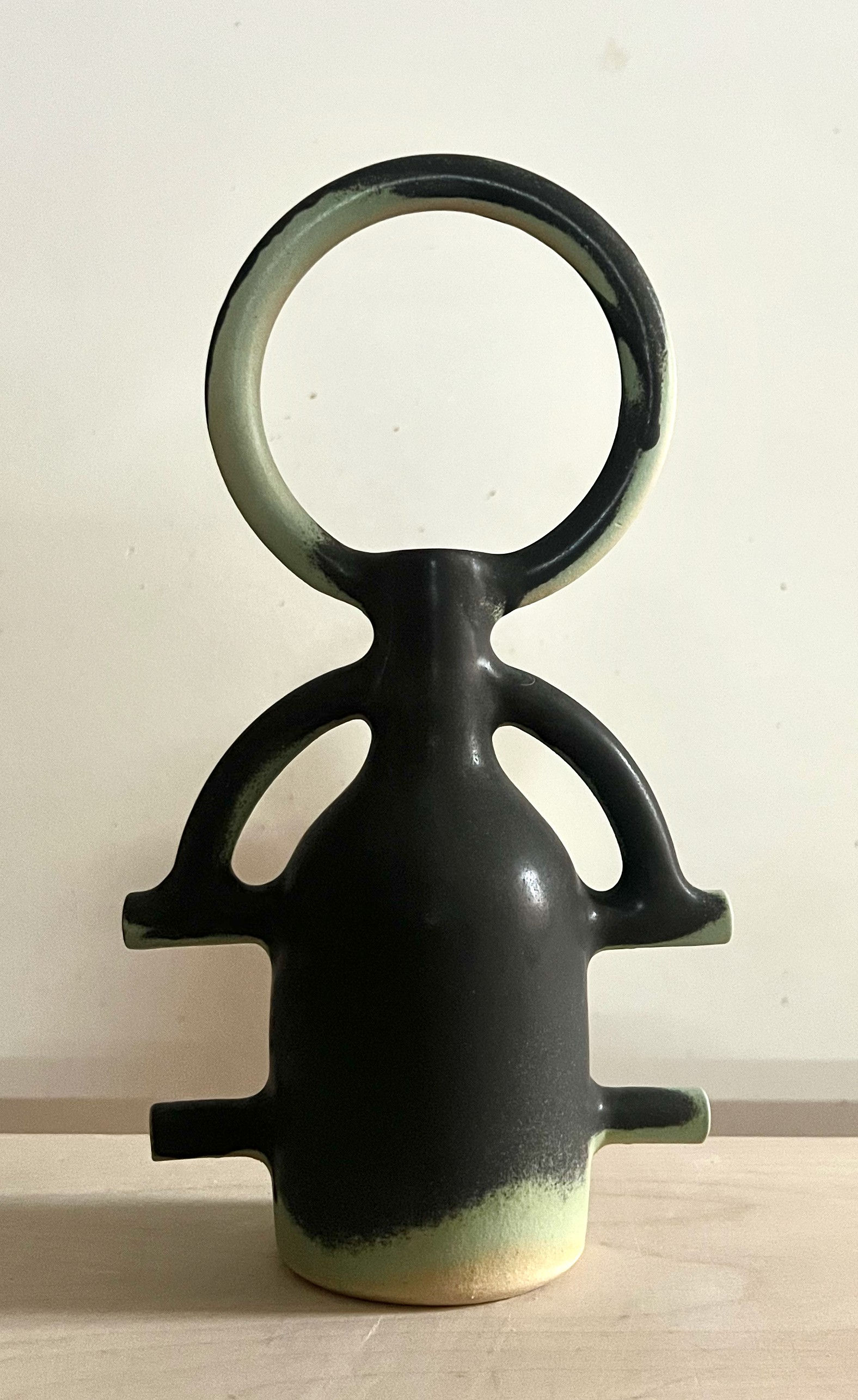 Bienvenida II, 2025 From Primitive Modern Series Glazed white stoneware