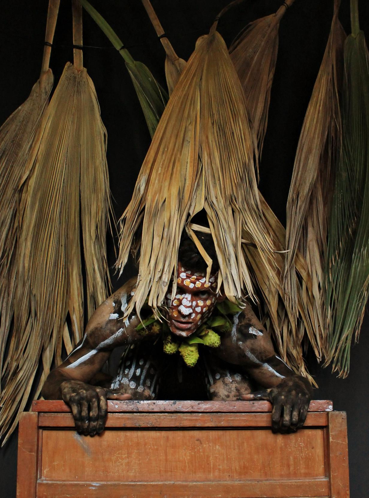 Jose Sierra Photography Color self portrait contemporary figurative nude