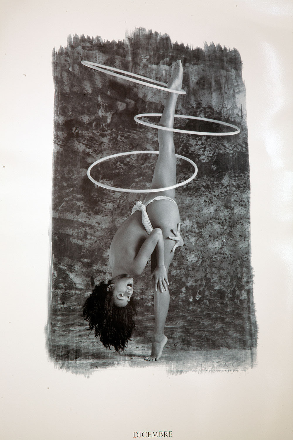 Les Acrobates IV, 1995 Uwe Omer fashion photography photographer nude  figurative woman black and white