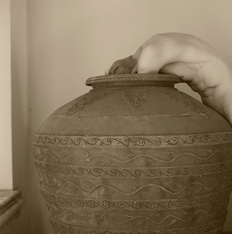 Thumbnail: Blanco - Sepia Series Ricky Cohete Figurative Photography nude