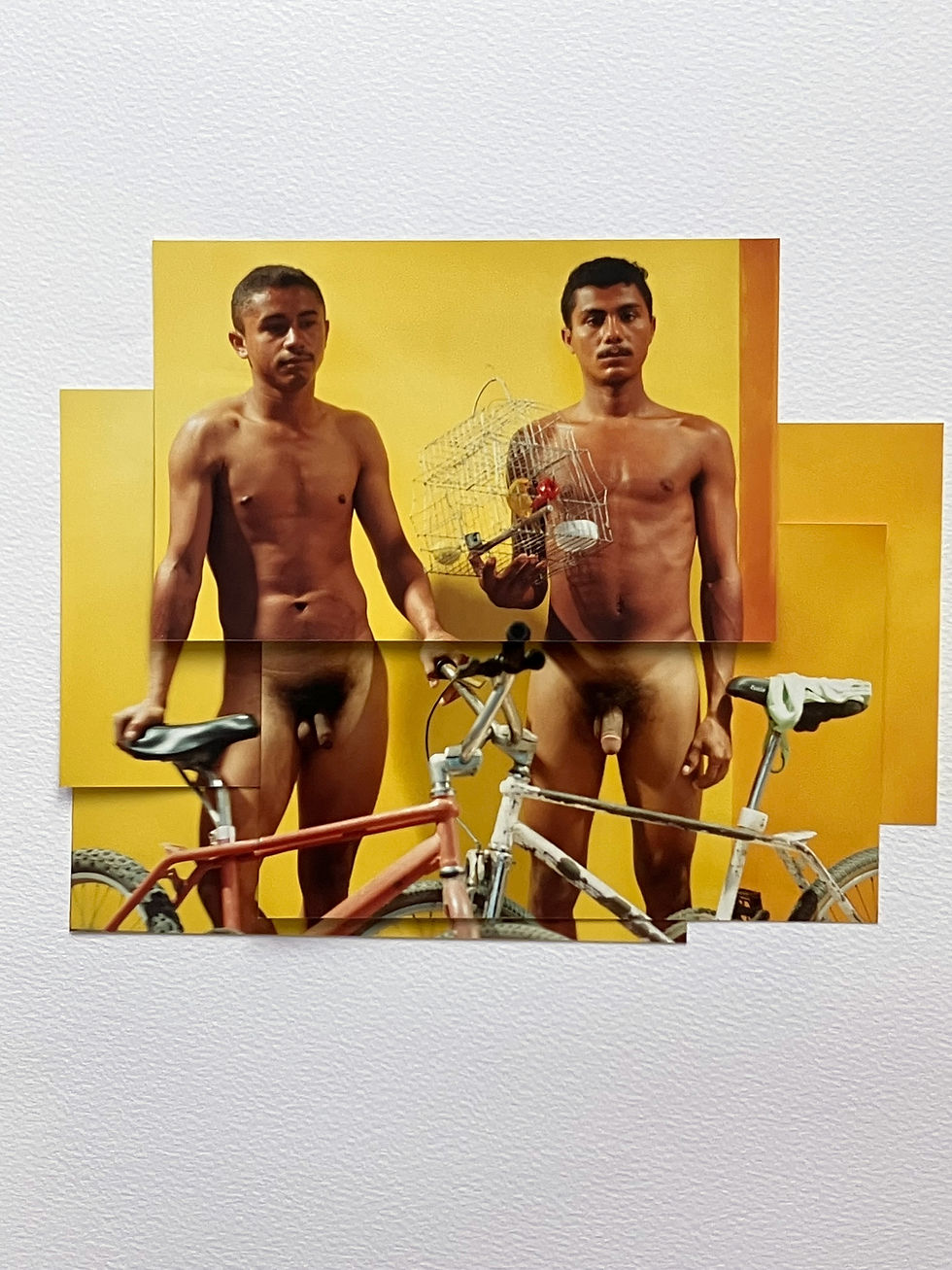 Thumbnail: Photo Collage Mixed media celso castro figurative portrait contemporary