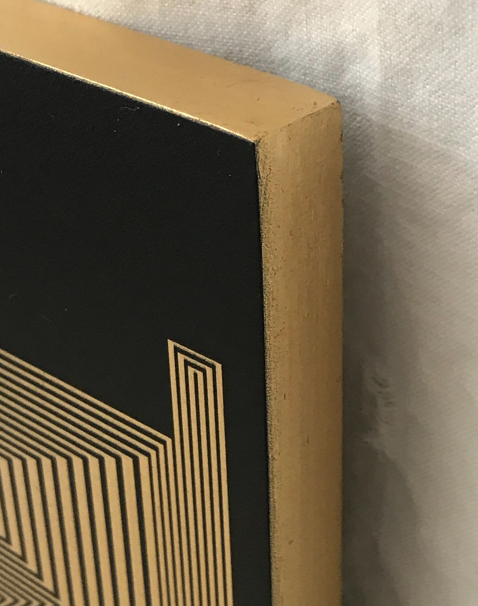 Thumbnail: Lacquer, Acrylic, Oil and Gold Leaf on MDF Francisco Larios Lacquer, Acrylic, Oil and Go