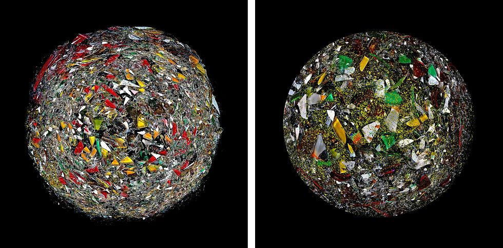 The Broken Mind Planet. Zoltan Gerliczki photography color still life