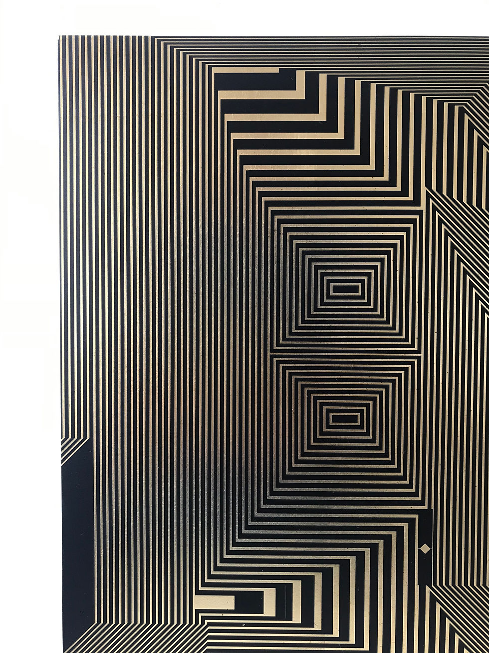 Thumbnail: Francisco Larios Lacquer, Acrylic, Oil and Gold Leaf on MDF  Lacquer, Acrylic, Oil and Gol