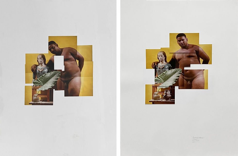 Nude Photo Collage Photomontage figurative Photography Celso castro religion
