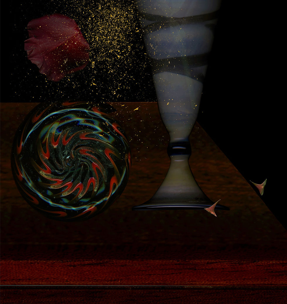 Thumbnail: From the series Still Life 2017 Zoltan Gerliczki photography color flowers still life