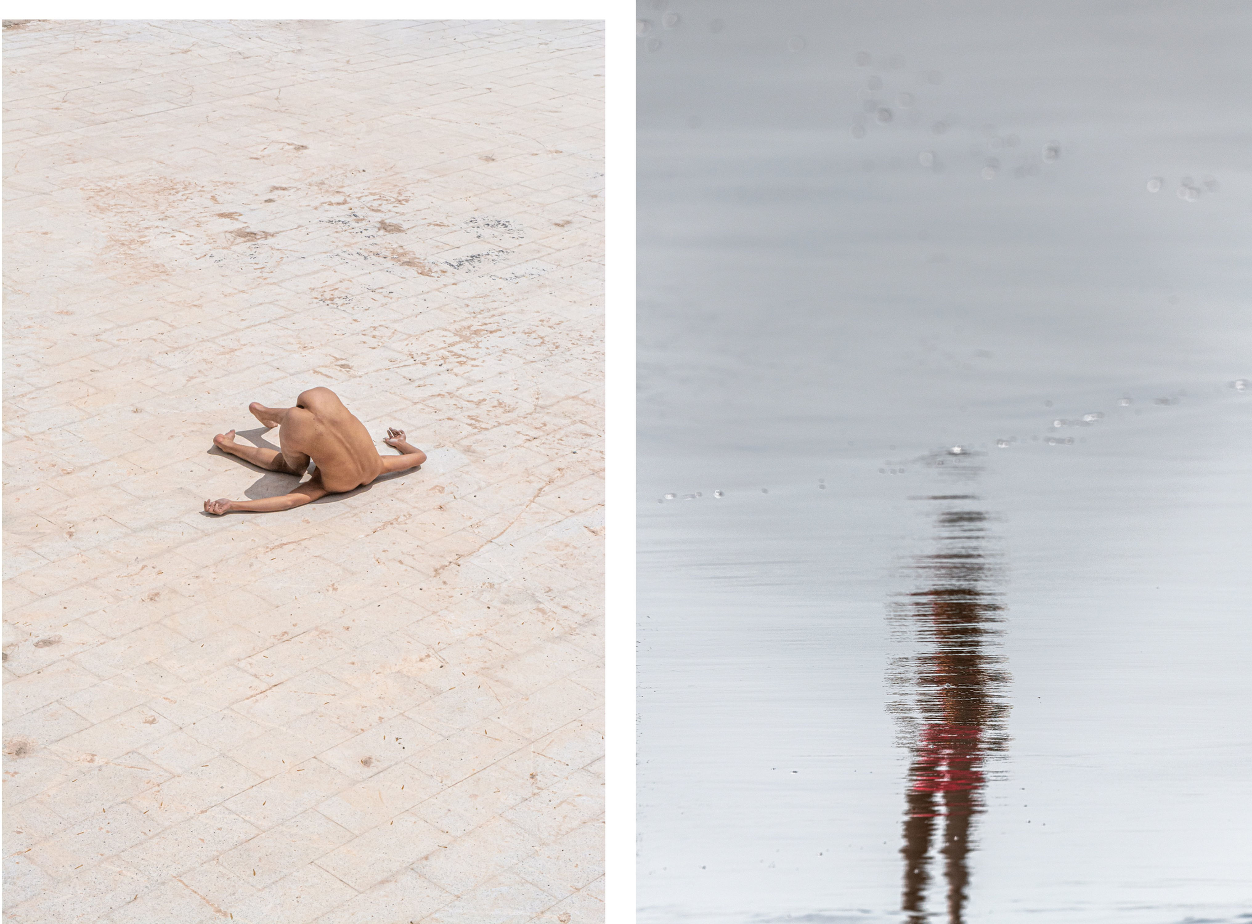 Javier Rey photography contemporary color nudes figurative human body