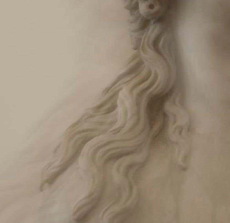 Thumbnail: Golden amber luminosity detail by Luca Artioli | Warm light marble sculpture | The Art Design Project