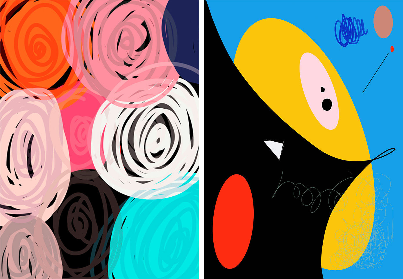 Angelica Tcherassi Abstrac Photographyt Color Contemporary Geometric