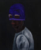 Masked nº 15_Ramonn Vieitez_figurative, painting, oil on cotton canvas, mask, contemporary art