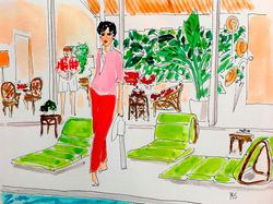 Babe Paley in Jamaica photographed by Slim Aarons